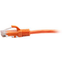 C2G Cat6a Snagless Unshielded (UTP) Slim Ethernet Network Patch Cable (10', Orange)