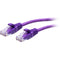 C2G Cat6a Snagless Unshielded (UTP) Slim Ethernet Network Patch Cable (15', Purple)