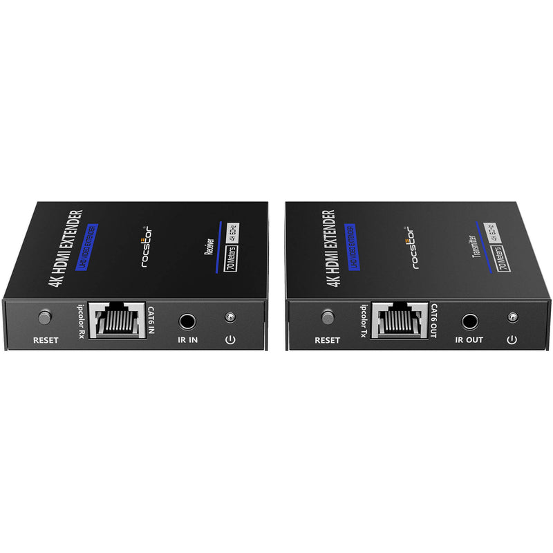 Rocstor TrueReach 4K60 HDMI over Cat 6 Extender Kit (up to 230')