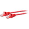 C2G Cat6a Snagless Unshielded (UTP) Slim Ethernet Network Patch Cable (15', Red)