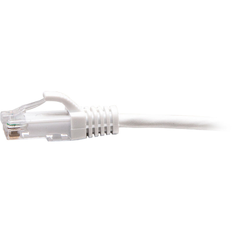 C2G Cat6a Snagless Unshielded (UTP) Slim Ethernet Network Patch Cable (15', White)