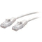 C2G Cat6a Snagless Unshielded (UTP) Slim Ethernet Network Patch Cable (25', White)