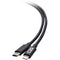 C2G USB-C Male to Lightning Male Sync and Charging Cable (10', Black)