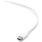 C2G USB-C Male to Lightning Male Sync and Charging Cable (3', White)