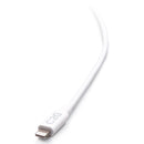 C2G USB-C Male to Lightning Male Sync and Charging Cable (6', White)