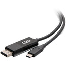C2G USB-C to DisplayPort Adapter Cable (6')