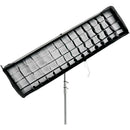 Quasar Science Snapgrid Egg Crate for Ossium 4-Bank Shell (4', 50&deg;)