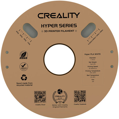 Creality Hyper Series PLA 3D Printing Filament (1kg, Gray)