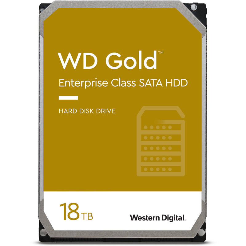 WD 18TB Gold 7200 rpm SATA III 3.5" Internal Enterprise HDD