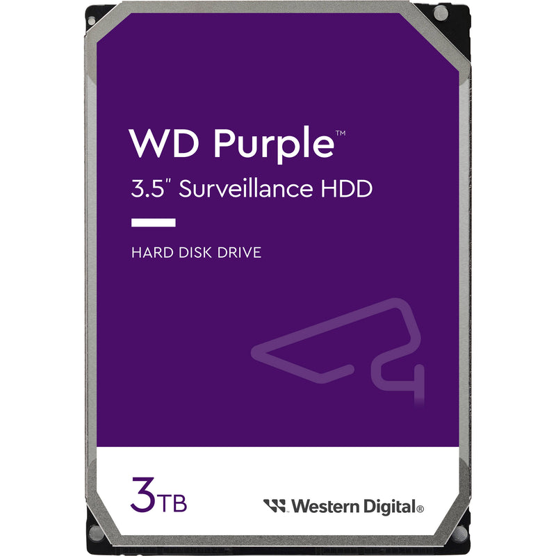 WD 3TB Purple SATA III 3.5" Internal Surveillance Hard Drive