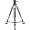 E-Image 2-Stage Aluminum Tripod, Fluid Head, and Dolly Kit (15.4 lb Payload)
