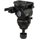 E-Image 2-Stage Aluminum Tripod, Fluid Head, and Dolly Kit (15.4 lb Payload)