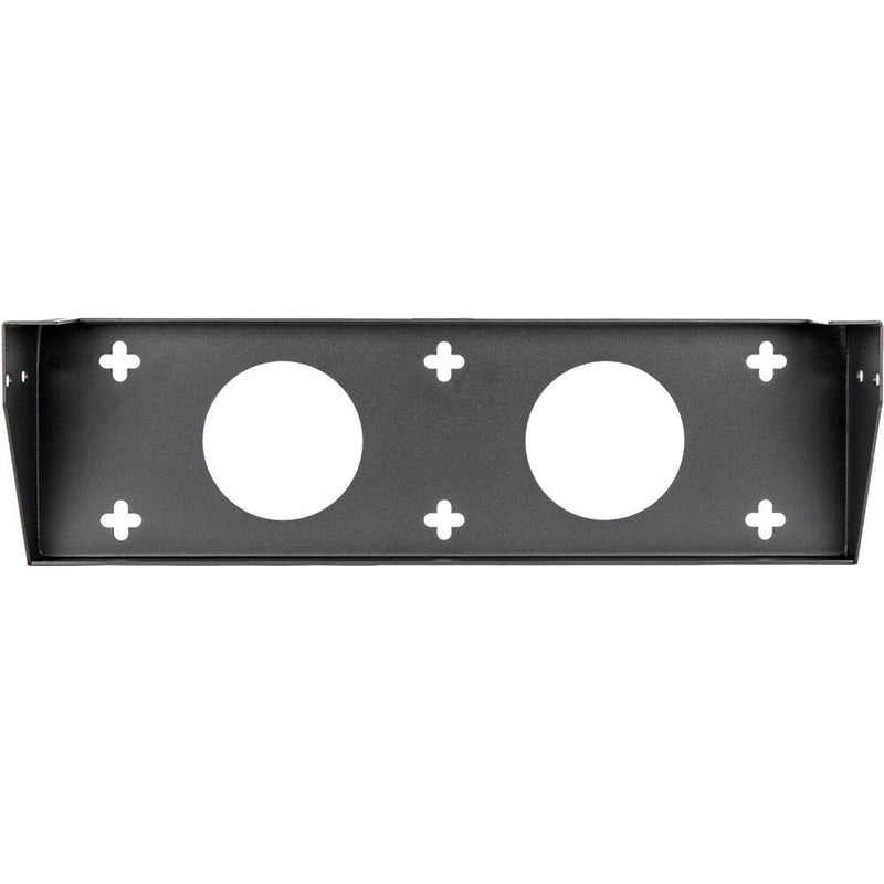 Rocstor SolidRack 19" Steel Vertical Wall Mount Rack Bracket (2 RU)