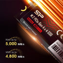 Silicon Power 2TB UD90 NVMe PCIe 4.0 M.2 2280 Internal SSD