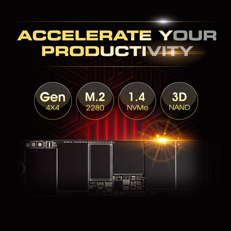Silicon Power 4TB UD90 NVMe PCIe 4.0 M.2 2280 Internal SSD