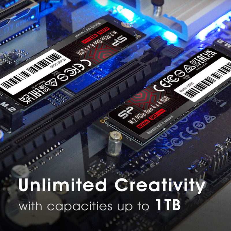 Silicon Power 4TB UD90 NVMe PCIe 4.0 M.2 2280 Internal SSD
