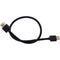 BLACKHAWK Thin Braided High-Speed HDMI Cable (16", Black)