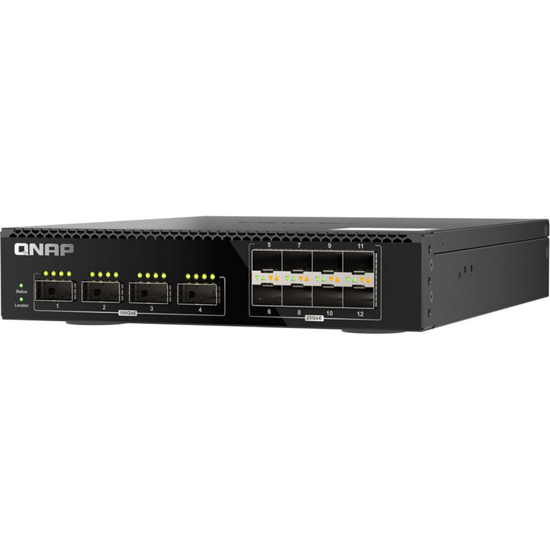 QNAP QSW-M7308R-4X 12-Port 100G QSFP28 / 25G SFP28 Managed Network Switch