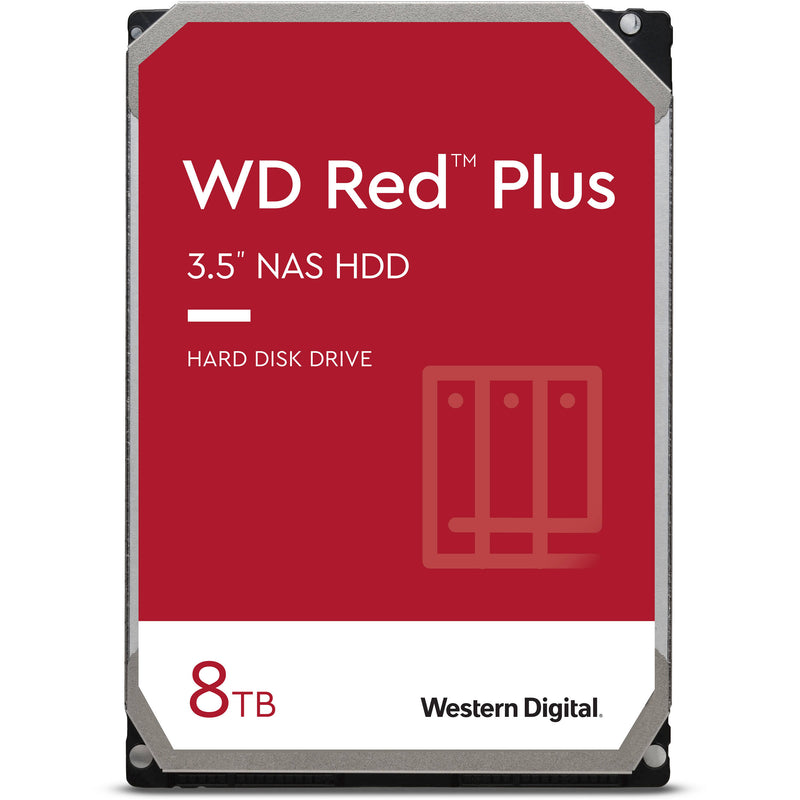 WD 8TB Red Plus 5640 rpm SATA III 3.5" Internal NAS HDD