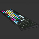Logickeyboard ASTRA 2 PRO Backlit Keyboard for Avid Media Composer (Windows, US English)