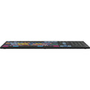 Logickeyboard ASTRA 2 PRO Backlit Keyboard for Avid Media Composer (Windows, US English)
