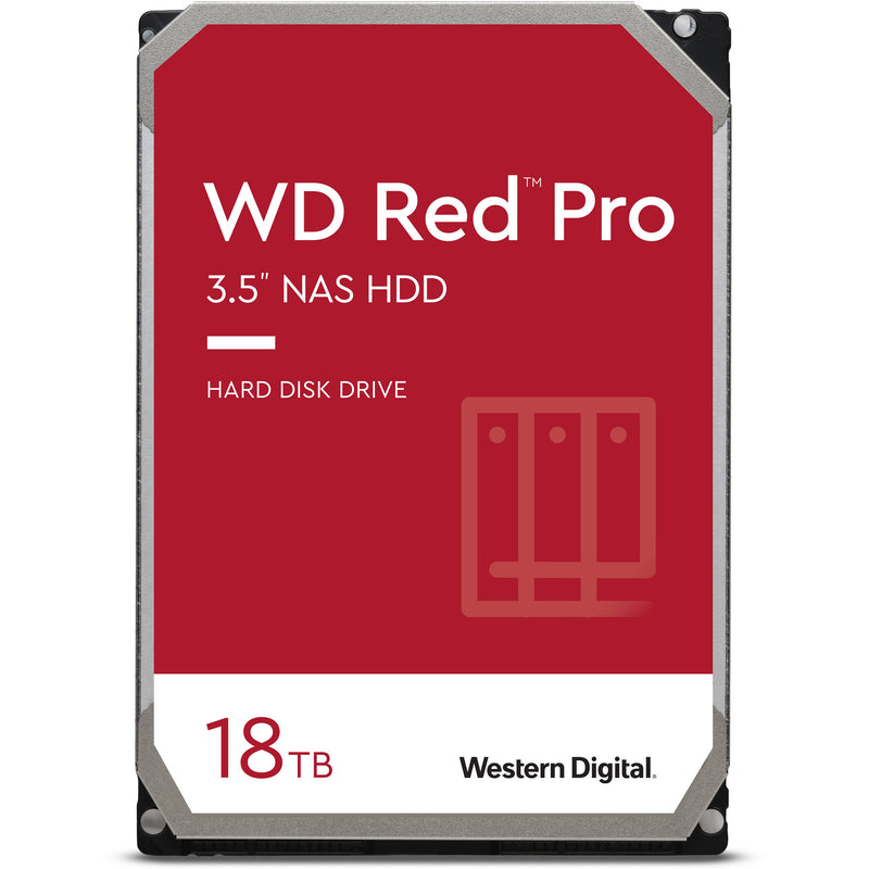 WD 18TB Red Pro 7200 rpm SATA III 3.5" Internal NAS HDD