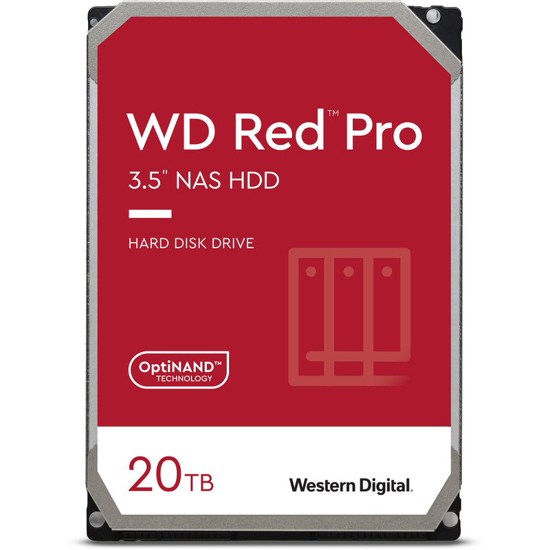 WD 20TB Red Pro 7200 rpm SATA III 3.5" Internal NAS HDD