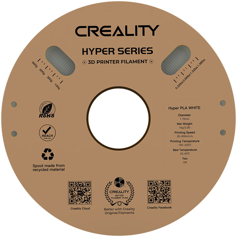 Creality Hyper Series PLA 3D Printing Filament (1kg, Green)
