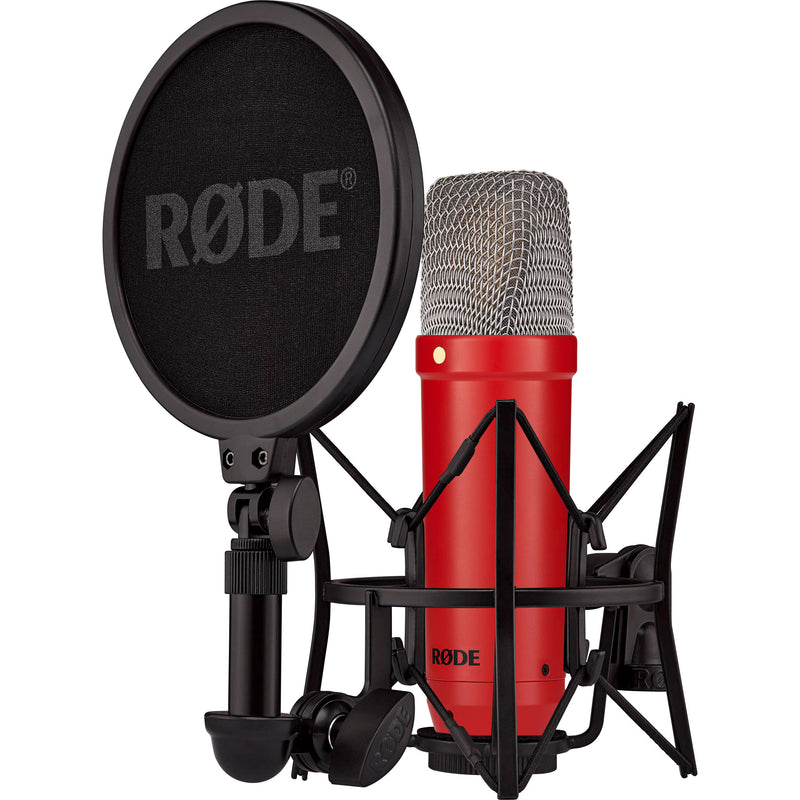 RODE NT1 Signature Series Large-Diaphragm Condenser Microphone (Red)