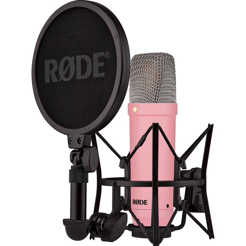 RODE NT1 Signature Series Large-Diaphragm Condenser Microphone (Pink)