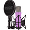 RODE NT1 Signature Series Large-Diaphragm Condenser Microphone (Purple)