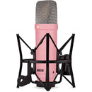 RODE NT1 Signature Series Large-Diaphragm Condenser Microphone (Pink)