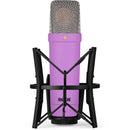 RODE NT1 Signature Series Large-Diaphragm Condenser Microphone (Purple)