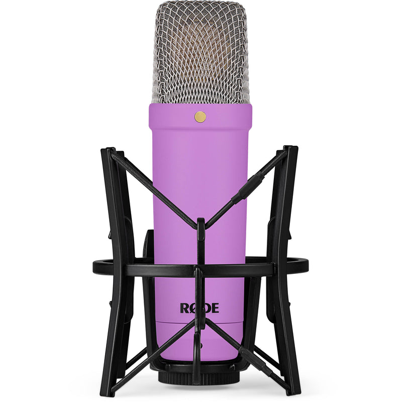 RODE NT1 Signature Series Large-Diaphragm Condenser Microphone (Purple)