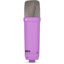 RODE NT1 Signature Series Large-Diaphragm Condenser Microphone (Purple)