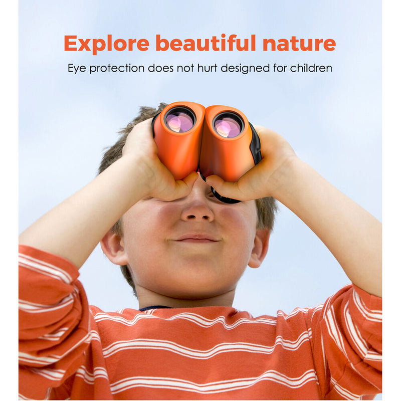 Apexel 8x21 Kids Binoculars (Red)