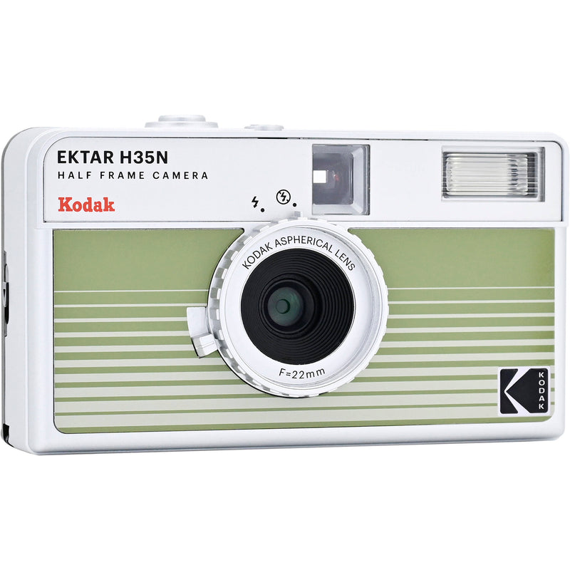 Kodak Ektar H35N Half-Frame Film Camera (Striped Green)