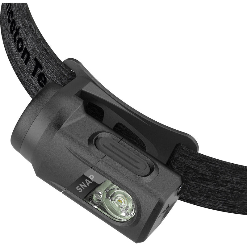 Princeton Tec Snap 450 RW Solo LED Headlamp (Onyx Black)