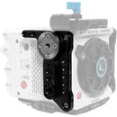 Kondor Blue Right-Side Plate for RED KOMODO-X (Raven Black)