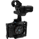 Kondor Blue FX Handle Top Plate for Sony a7 Series Cage (Raven Black)
