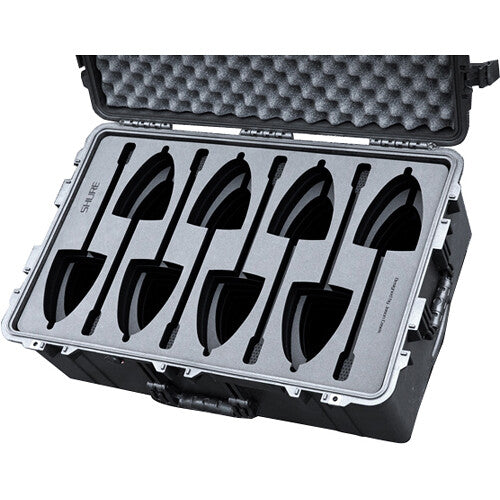 Jason Cases Hard Case for 8 Shure MX412 Microphones