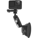 TELESIN Suction Cup Camera Mount with 3-Prong Mount