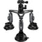 TELESIN Triple Suction Cup Camera Mount