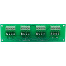 alzatex KTPH4A0 Patch Panel Block with Four 4-Pin Phoenix Connectors