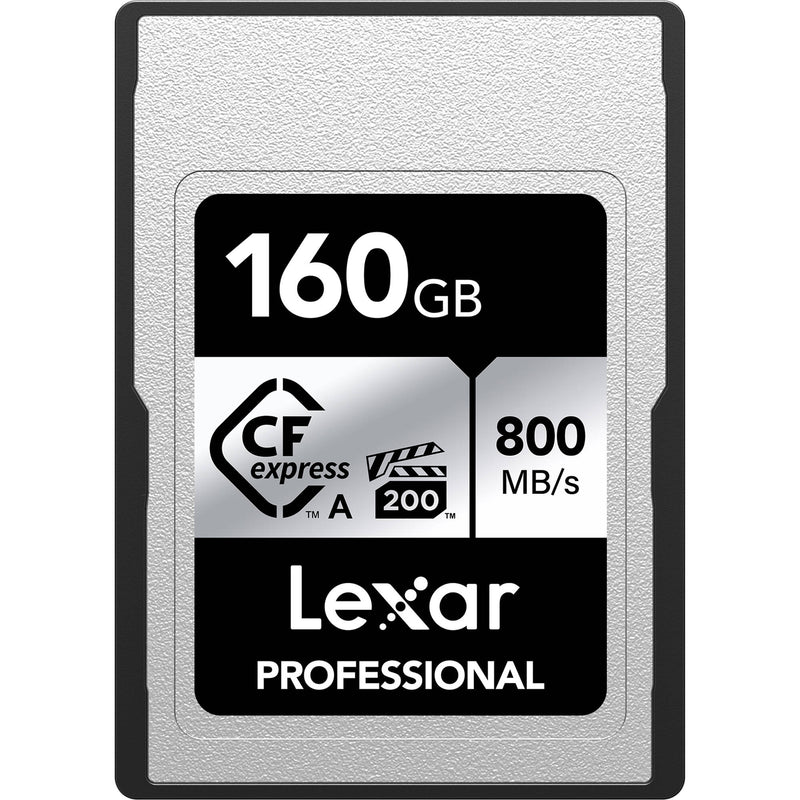 Lexar 160GB Professional CFexpress Type A Card SILVER Series