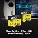 Lexar 256GB Professional GOLD UHS-II microSDXC Memory Card