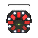CHAUVET DJ Swarm 5 FX ILS 3-in-1 Multi-Effects with Derby, Lasers, and Strobe (2-Pack)