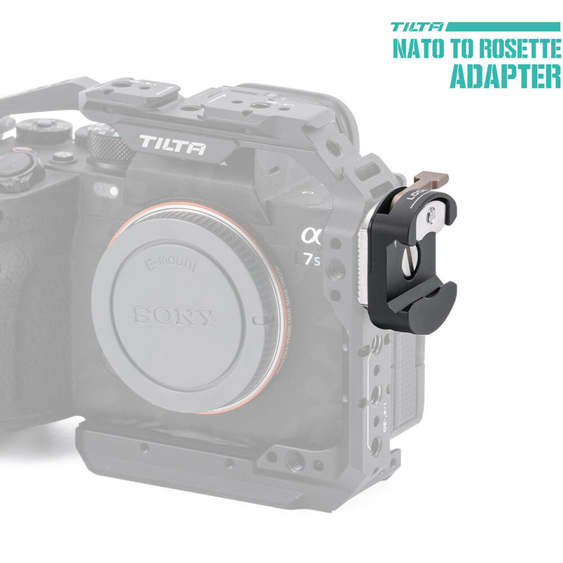 Tilta NATO Clamp to ARRI Rosette Adapter