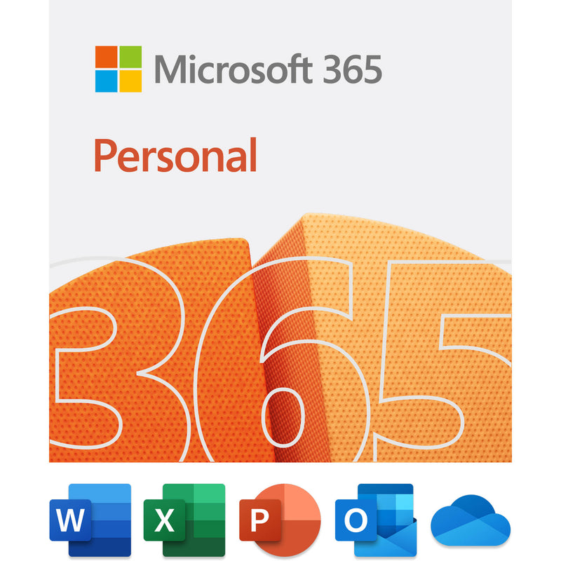 Microsoft 365 Personal (1 PC or Mac License / 12-Month Subscription / Product Key Code)