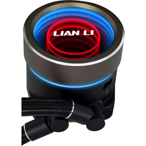 Lian Li 360mm Galahad II Trinity AIO Cooler with ARGB Fans (Black)